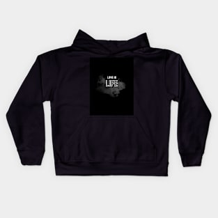 Love is Life Designed by Trend Pixel Kids Hoodie